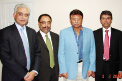 President Pervez Musharraf at Head Office