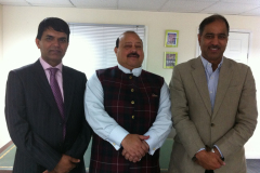 Barrister Sultan Mahmood Chaudry at Head Office