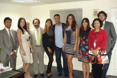 Miss Universe GB Team July 2011